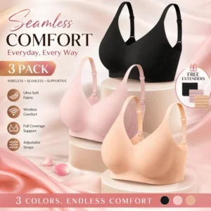Seamless Bras Push Up Wireless Bras Full Coverage Bralettes
